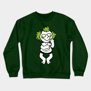 Green Weirdo Crewneck Sweatshirt